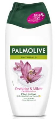 Palmolive Żel pod prysznic Naturals orchidea i mleko, 250 ml - kremowy prysznic o zapachu storczyków