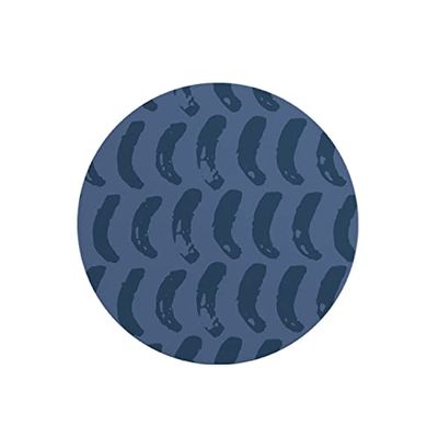 Questo Casa, Ronde digitaal bedrukte muismat, antislip onderkant, voor kantoor en thuis, diameter: 22 cm