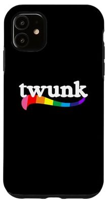 Twunk arcobaleno fusto gay pride LGBTQ diritti parata fit OOTD Custodia per iPhone 11