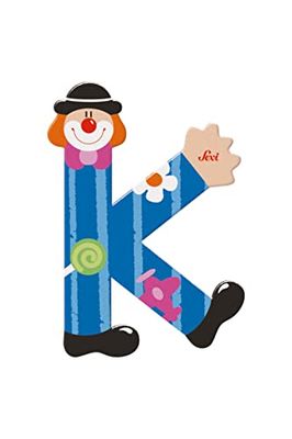 Trudi 81747 - letter Clown K, gesorteerd