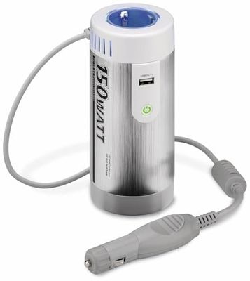 Goobay 67920 Inverter Soft Start Modified Sine Wave 12 Volt, Silver