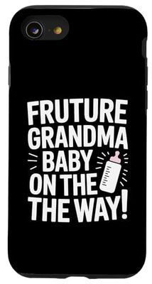 Futuro Nonna Baby On The Way Annuncio Custodia per iPhone SE (2020) / 7 / 8