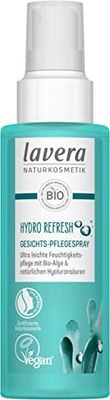 lavera Hydro Refresh ansiktsvårdsspray – med alg och hyaluronsyra – för en avslappnad hudkänsla – vegansk – naturkosmetik – 100 ml