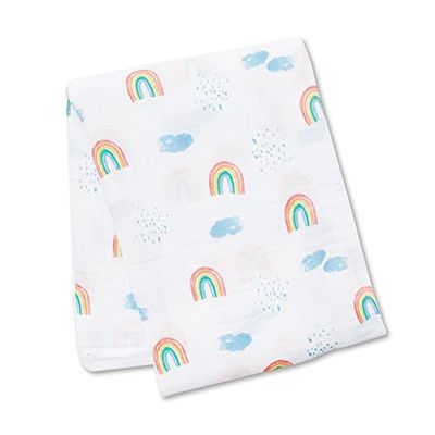 Lulujo Panos de musselina marca modelo Lange Mousseline - ARC em céu