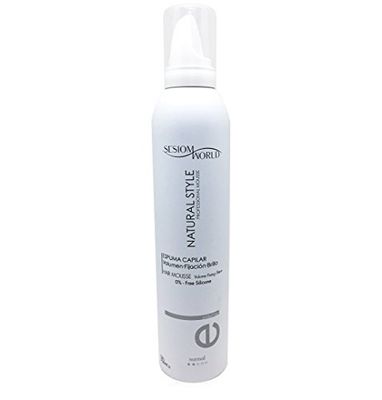 Schiuma professionale NATURAL STYLE fissaggio normale 0% senza silicone 300ml sesioMWorld®