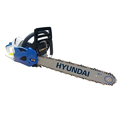 Hyundai HYC4618 Tronçonneuse à essence 46 cc avec barre Oregon 45,7 cm