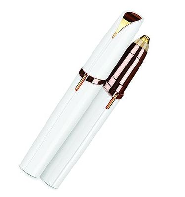 G-MOTIONS.- Rasoio a batteria/tagliacapelli elettrico - Per naso, orecchie, sopracciglia, piumino uomo e donna, manuale di istruzioni in francese e piccola spazzola inclusa