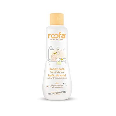 Gel de Baño para Bebés 200ml - Roofa - Hidratante con Miel y Extractos Naturales