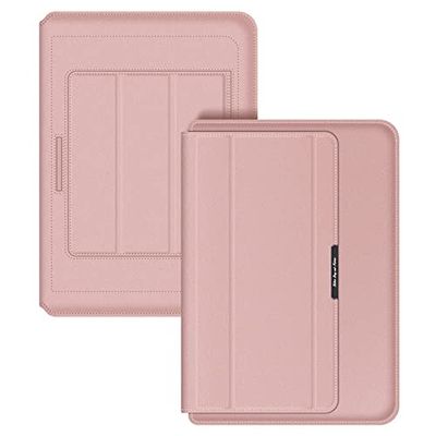 Wehilion Funda para portátil de 11 a 15,6 Pulgadas, Funda de Poliuretano, Impermeable, Funda Protectora de Cuero, Funda de Piel con función de Soporte