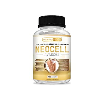 Healthy Fusion, Neocell | Anti-cellulite puissant et réducteur intensif | Gélules anti-cellulite | Élimine la peau d'orange | Formule rapide avec CLA, l-carnitine et caféine | 100 gélules