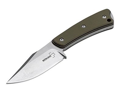 BÖKER PLUS Piranha, Coltello da Viaggio Unisex-Adulto, Verde, Taglia Unica