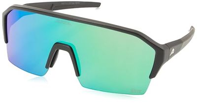 ALPINA RAM HR Q-Lite Occhiali, Nero Opaco, Taglia Unica Unisex-Adulto
