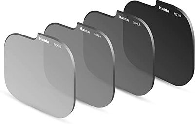 Haida HD4762 - Kit filtri ND 4 per obiettivo posteriore compatibile con vetro ottico Sony FE 14 mm f/1.8 GM