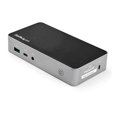 StarTech.com Station d'accueil USB Type-C à double affichage HDMI avec 65W Power Delivery - Pour Mac et Windows - 1C et 3A (DK30CHHPDEU)