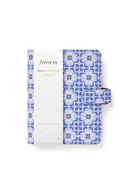 Filofax Organizador Mediterráneo de Bolsillo - Azul