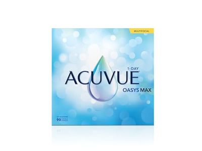 ACUVUE OASYS MAX 1-Day MULTIFOCAL, Lenti a Contatto Giornaliere, 90 pezzi