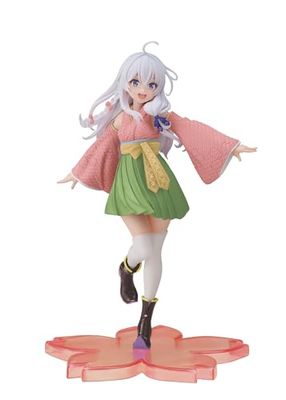 Vandrande häxa: Elainas resan statyett PVC Elaina Sakura Kimono Ver. Förnyelse utgåva 20 cm