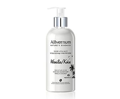 ALLVERNUM NATURE'S ESSENCES Moisturising Hand & Shower Soap Vanilla/Coconut 300 ml
