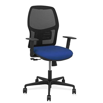 Chaise de bureau Alfera P&C 0B68R65 Bleu foncé Bleu marine