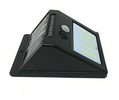 TEMPO DI SALDI Faro da 20 Led con Pannello Solare e Sensore di Movimento Faretto Crepuscolare