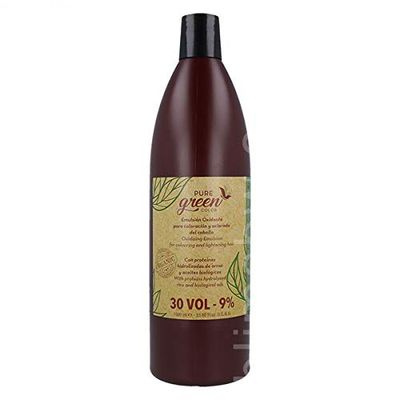 Pure Green Émulsion oxydante, Noir, Emulsión Oxidante 30Vol-9% 1000 ML