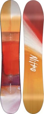 Nitro Snowboards herr SANTOKU BRD ´25, allmountainboard, terrängtwin, Trüe Camber, Dual-Degressive Seedcut, Progressiv Width