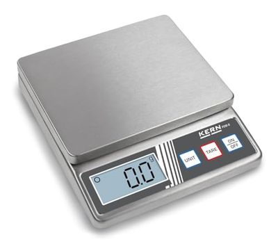 Bilancia da tavolo in acciaio inox KERN FOB 5K1S