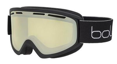 bollé – FREEZE PLUS svart matta – citronpistol katt 1, skidglasögon, medium, unisex vuxna
