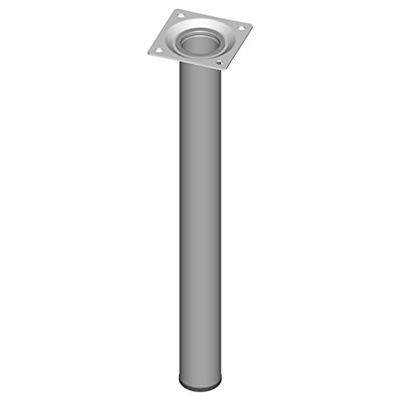 Element System 11100-00037 - Pé para móveis (30 cm), cor alumínio branco (cinzento claro)