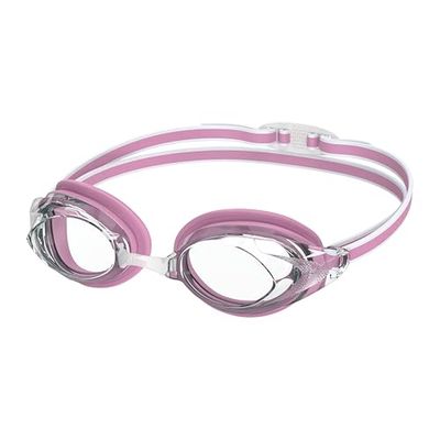 Speedo Vanquisher 3.0 bril voor dames, funny pink/clear, eenheidsmaat