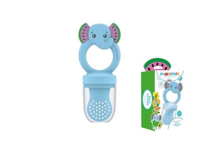 Kids Euroswan - Tétine silicone pour fruits Melany MELEPHANT FROOTIMALS, Multicolore (FT00004)