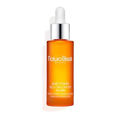 Natura Bissé C+C Vitamin Self-Tan Drops | Fluido Facial Autobronceador Gradual Enriquecido con Vitamina C, Sunless Complex y Vitamina E | 30 ml