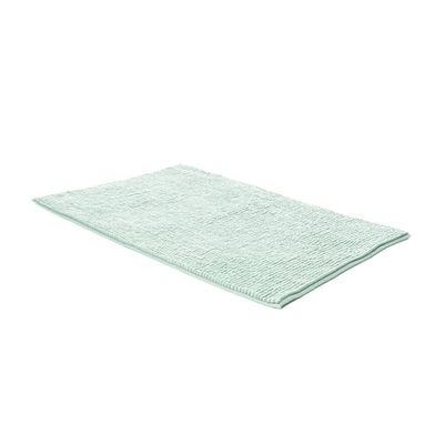 Comart - Tapis de Bain Shaggy - Tapis de Bain Super Absorbant - Antidérapant - Lavable en Machine - Ultra Doux - Tapis de Douche Moderne ou Baignoire - Absorbant l'eau - Texture 3D - Turquoise - 40 x