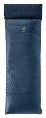 deuter Astro 500 SQ, Down Sleeping Bag Unisex-Adult, Marine-Ink, Zipper Right