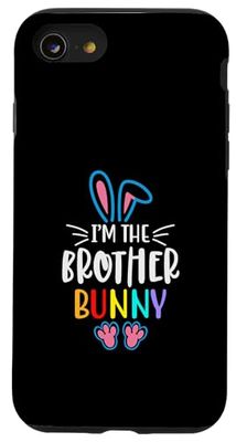 Colorful Brother Bunny Ears and Paws Case for iPhone SE (2020) / 7 / 8