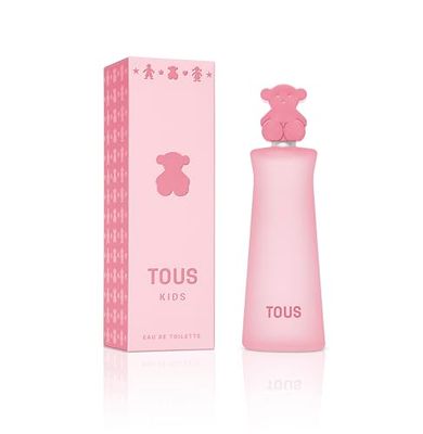 Tous Kids Girl, Eau de Toilette, Profumo Bambina e Profumo Ragazza con Fragranza Floreale Fresca e Fruttata alle Note di Fiori d'Arancio, Albicocca e Margherite, Regalo Ragazza 100ml con Spray