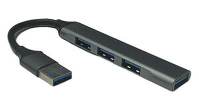 HUB type A 3.0 naar 1 x USB 3.0 + 3 x USB 2.0