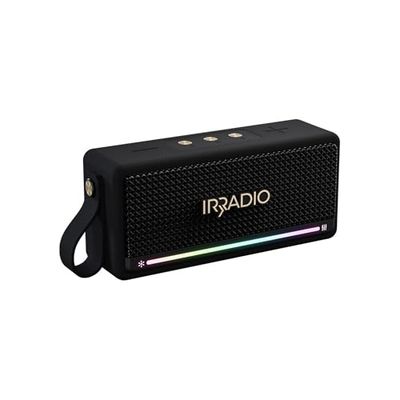 IRRADIO IR-M5 Classic, Altoparlante Portatile Potente, Doppio Driver da 50mm, Subwoofer Passivo, 20W di Potenza. Suono bilanciato, Illuminazione LED RGB, Grado di impermeabilizzazione IPX7, Funzione