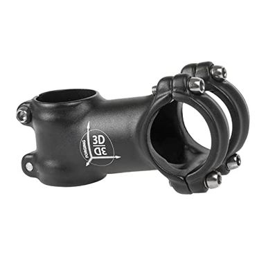 M-Wave Branche Potence de Guidon Ahead en Aluminium forgé 3D Unisexe, Noir Mat, 60 mm