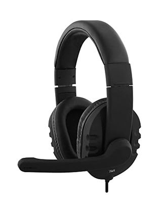 Tnb TNB HS-300 - Cuffie cablate multimediali ultra comode, colore: Nero