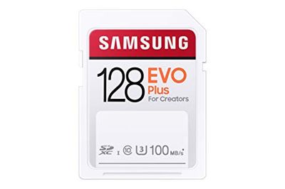 SAMSUNG Evo Plus 128GB Full SD Card 100MB/S