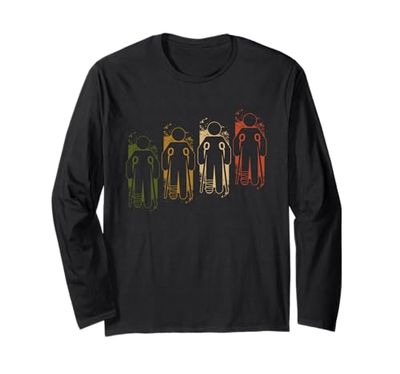 Retro piede rotto - lesione del piede rotto Maglia a Manica