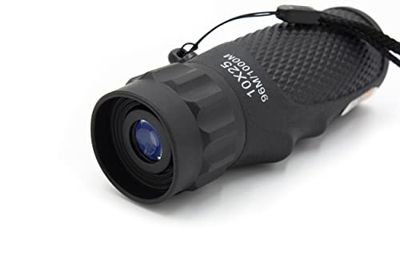 Technaxx Monoculare 10x25 TX-176 per escursionismo, caccia, viaggi, birdwatching, ecc. - Accessorio da campeggio compatto e facile da usare
