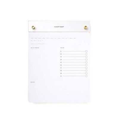 RUSSELL+HAZEL Acrylic Drafter’s Tablet, 6.375” W x 8.4375“ H, white (55748)