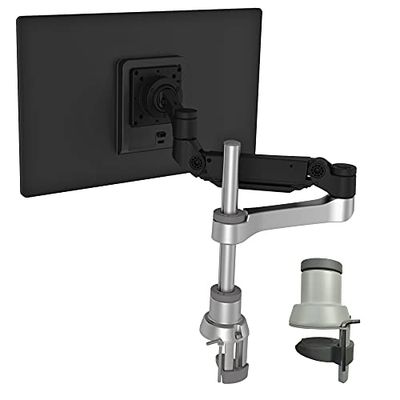 R-Go Tools RGOVLCA4SI soporte de mesa para pantalla plana 66 cm (26") Plata - Soporte para televisor (9 kg, 61 cm (24"), 66 cm (26"), 100 x 100 mm, Ajustes de altura, Plata)