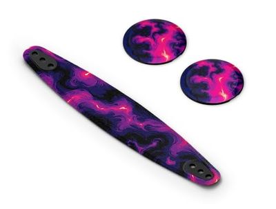 SteelSeries Arctis Nova Booster Pack - Edizione limitata in collaborazione con un artista - Titik Noda - Accessori per cuffie da gaming - Archetto in nylon - Piastre per altoparlanti esclusive