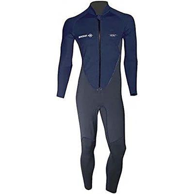 Beuchat Atoll Combinaison de Snorkeling pour Hommes, Bleu Marine, XS M