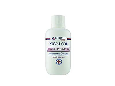 Germo novalcol desinfectante para la Cute, 250 ml, Caja de 12 botes