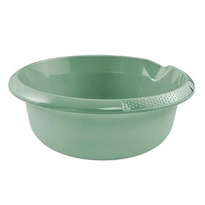 keeeper Universalskål med pip, rund, 3,5 L, Ø 28 cm, Björk, Nordisk Grön