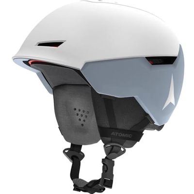 ATOMIC REVENT+ LF WH/Lightgrey Accesorios, Adultos Unisex, White/Light Grey/ (Multicolor), 51/55 cm